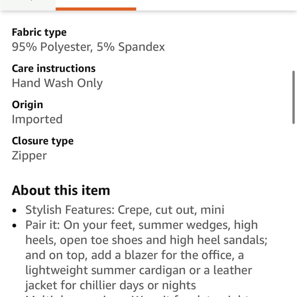 Guess Elegant Black Cut-Out Dress with long sleeves. - Picture 4 of 5